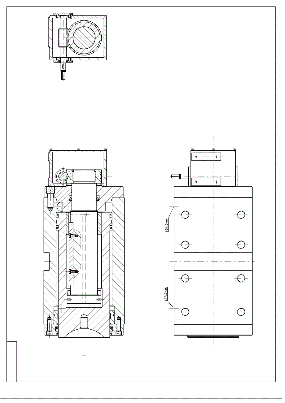 折弯机油缸结构图_第1页