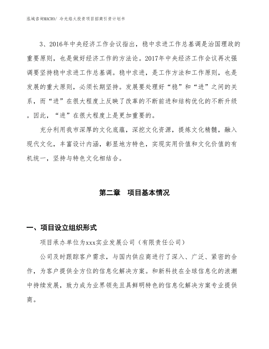 冷光焰火投资项目招商引资计划书_第4页