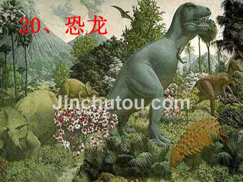 2013年苏教版语文三下《恐龙》ppt课件2_第3页