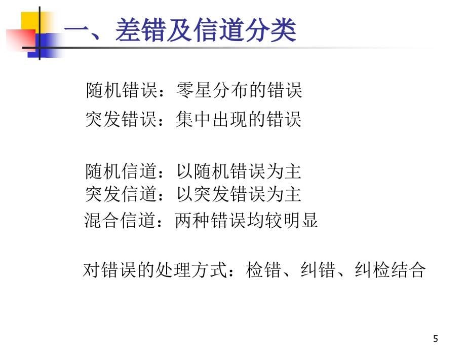 通信原理差错控制编码课件_第5页