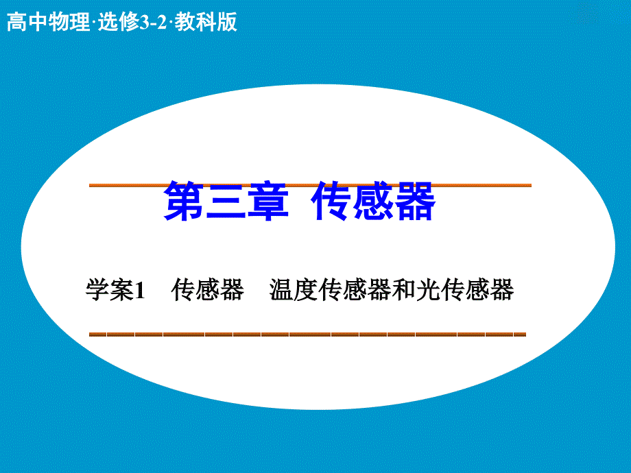 2014-2015高中物理教科版选修3-2课件：第三章-传感器-学案1[数理化网]_第1页