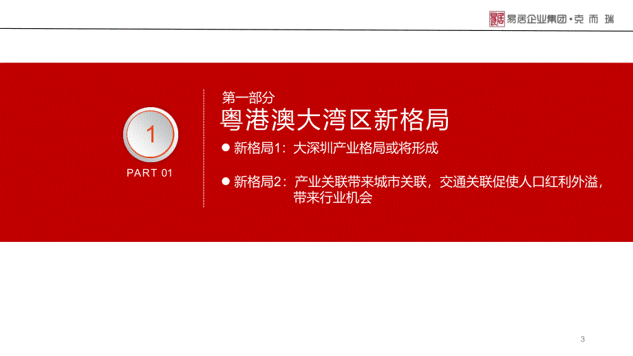 2019粤港澳大湾区新格局及深圳工改政策研判_易居克尔瑞_第3页