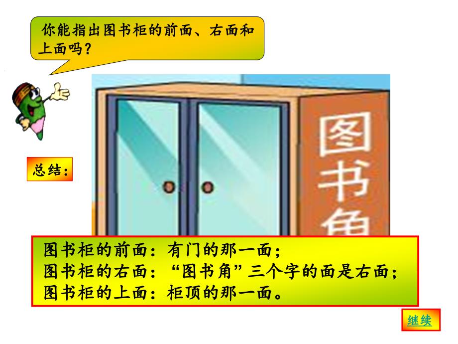 2014年小学数学最新苏教版四年级上册《观察物体的正面、侧面和上面》第一课时课件_第4页