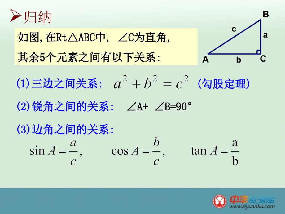 2013江苏省昆山市兵希中学九年级数学上册课件：75解直角三角形苏教版_第3页