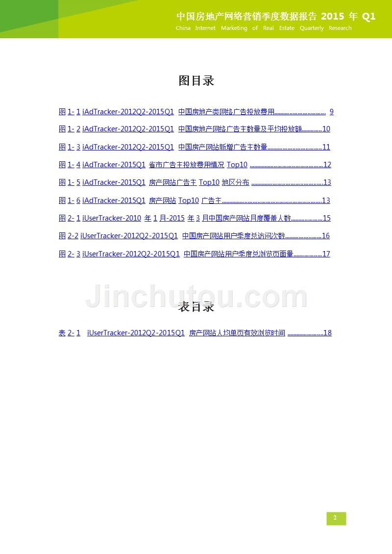 2015q1中国房地产网络营销季数据报告_第3页