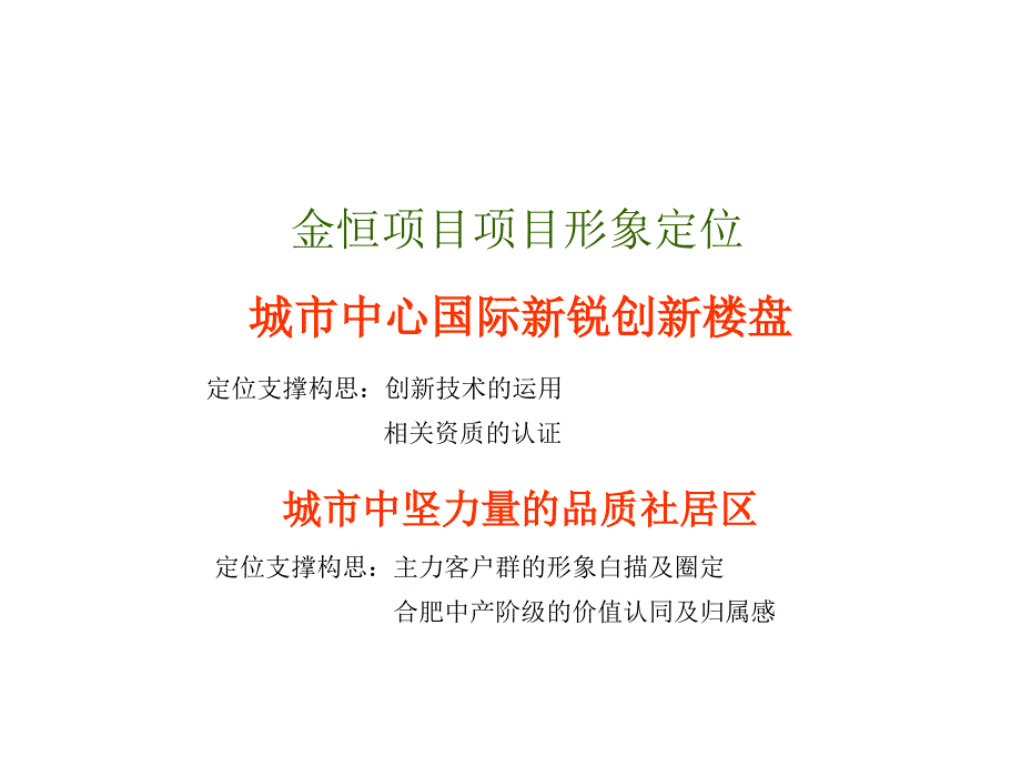 2010经典合肥金恒广场前期建筑规划建议报告_第3页