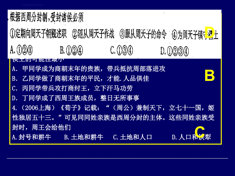 高一历史必修一《中国古代政治制度》专题复习ppt幻灯片完整版_第3页