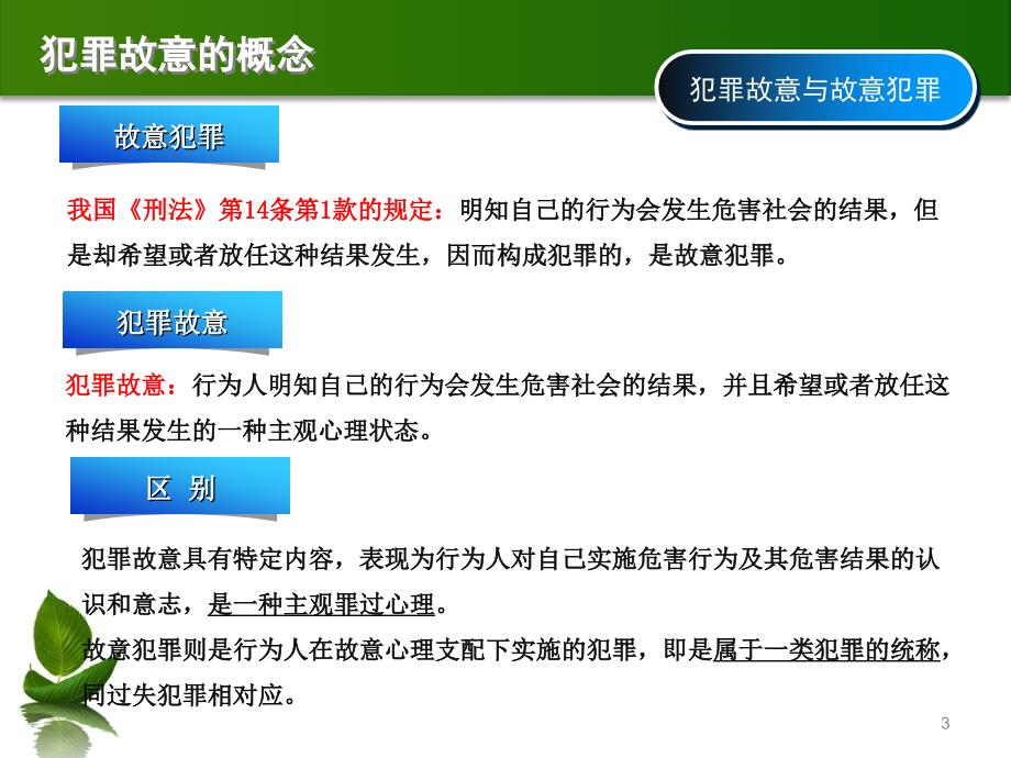 犯罪故意的概念课件1_第3页