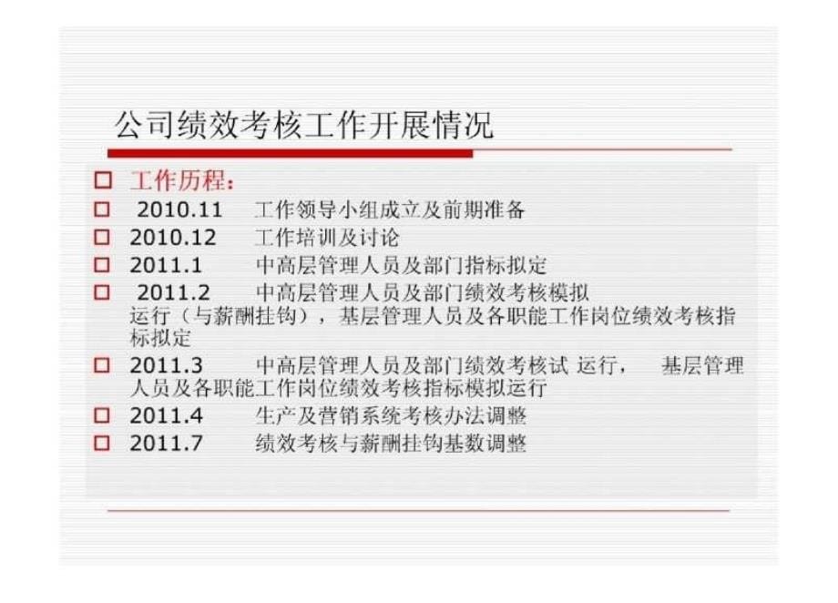2011年度绩效考核工作总结及2012年工作计划精选_第5页