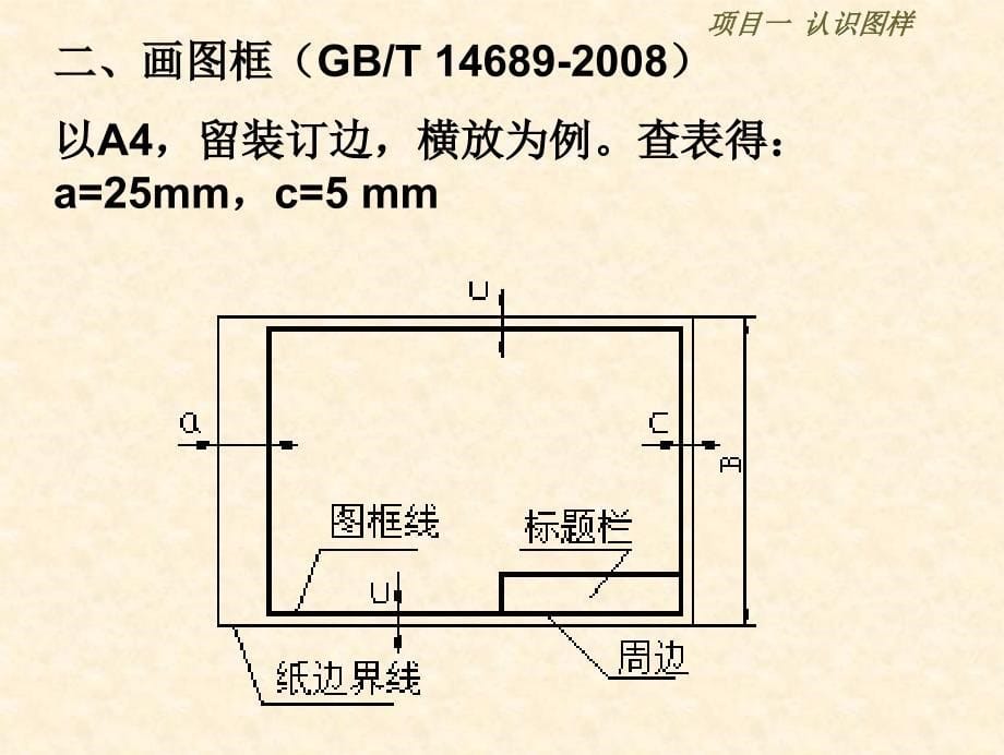 汽车机械识图教学幻灯片ppt作者刘贵森项目一_第5页