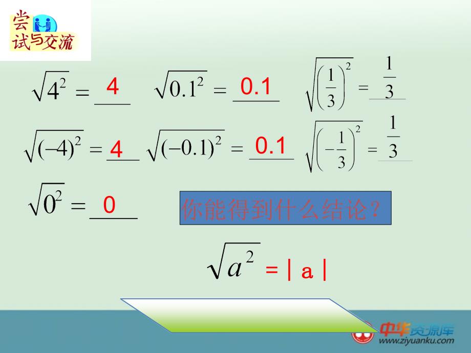 2013江苏省昆山市兵希中学九年级数学上册课件：31二次根式2苏教版_第3页