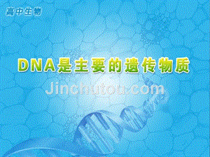 《dna是主要的遗传物质》参考课件1