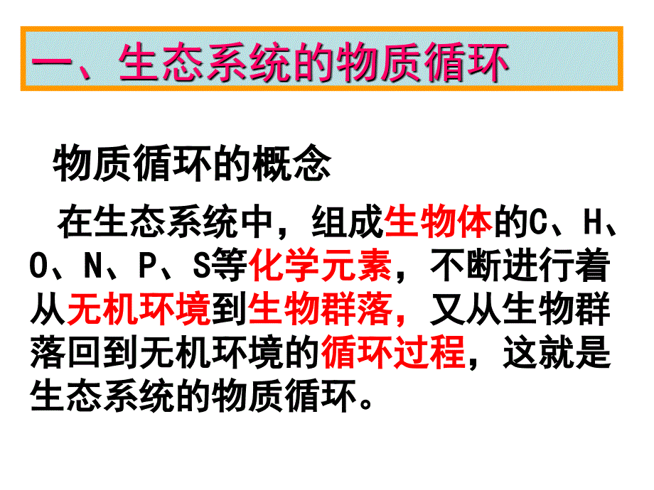 生态系统的物质循环课件_1_第4页