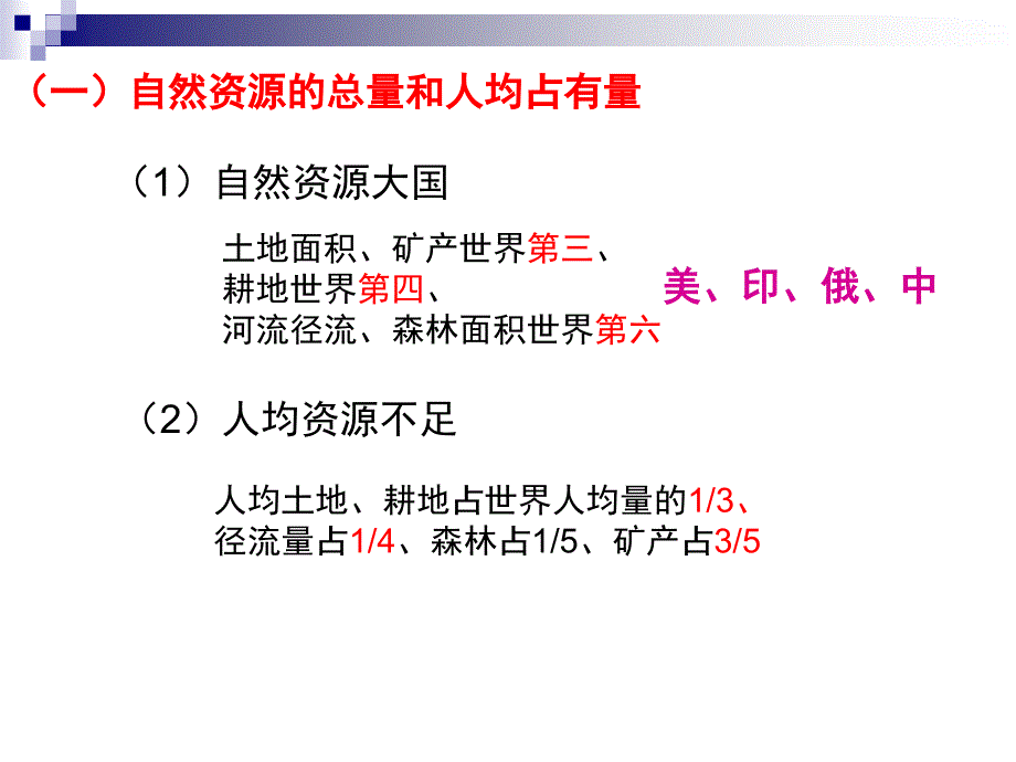 中国-自然资源课件_第2页