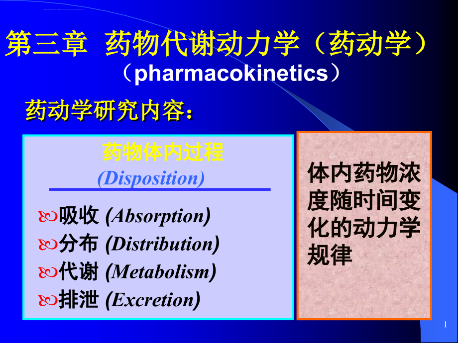药物代谢动力学_3 (2)课件_第1页