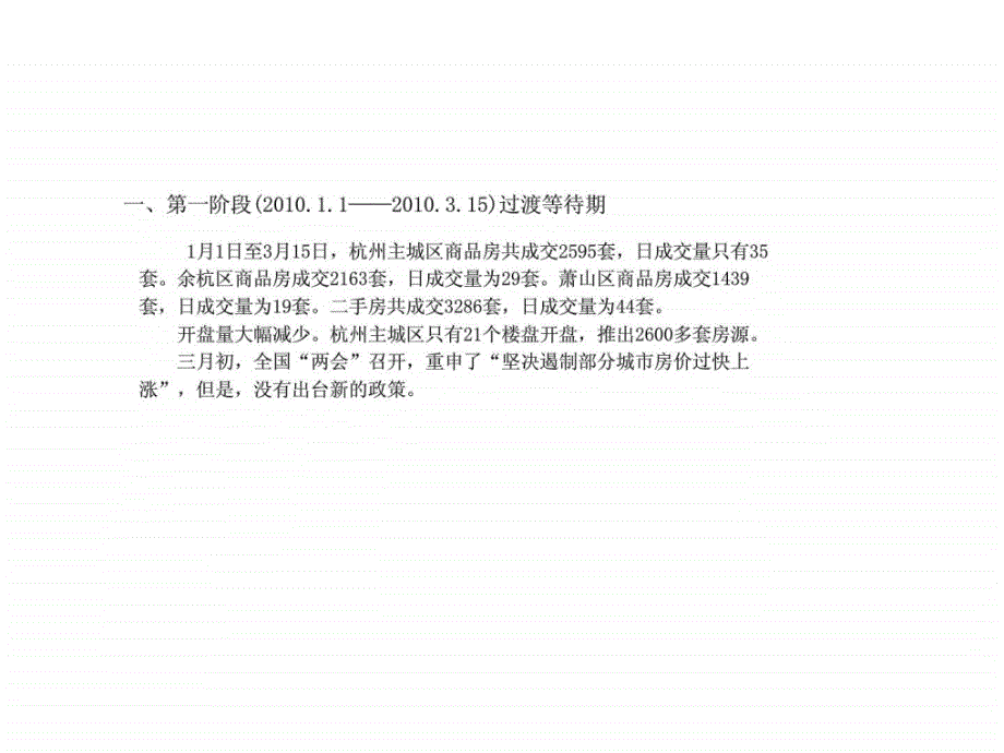 2010年上半年杭州房地产市场总结报告_第3页