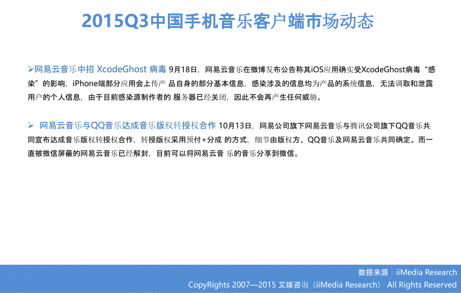 2015q3中国手机音乐客户端季度监测报告_第4页
