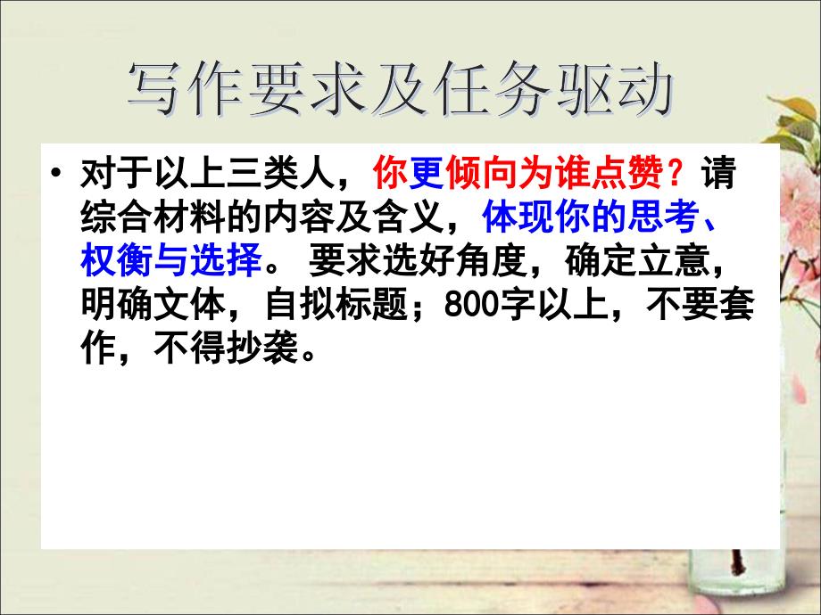 2017年全国高考卷第一轮复习资料作文备考策略任务驱动_第4页