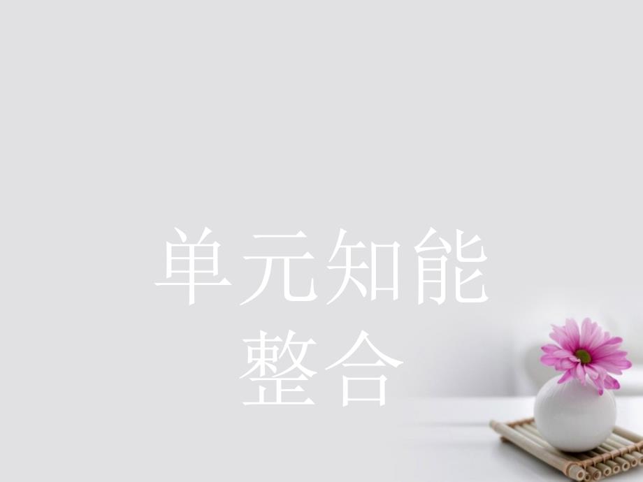 2017年高中语文单元知能整合六新人教版选修《中国古代诗歌散文欣赏》_第1页