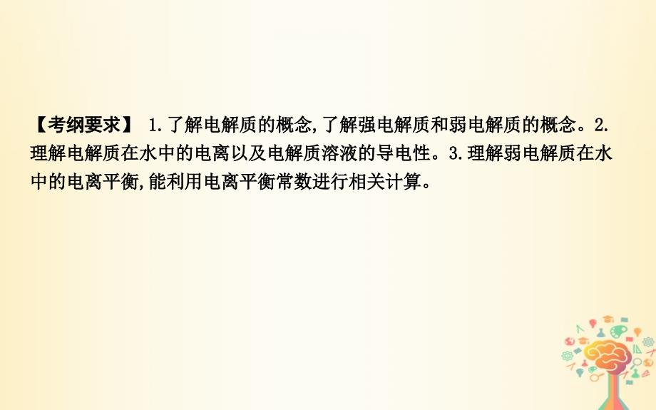 2019届高考化学一轮复习第24讲弱电解质的电离平衡课件_第2页