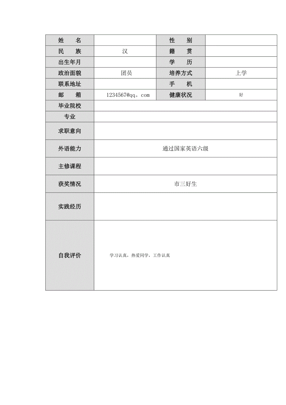 即将毕业的大学生给企业的个人自荐书_第1页