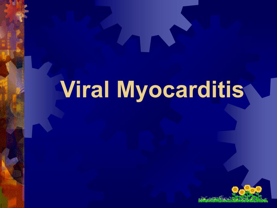 儿科心血管系统-viral&nbsp;myocarditis英文ppt课件_第1页