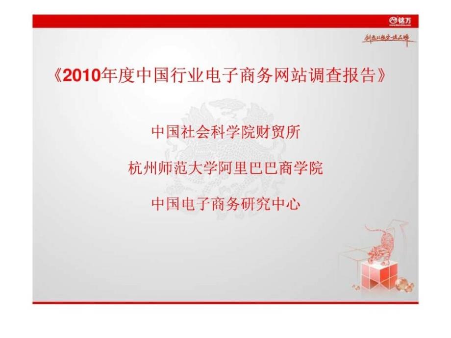 2018年度中国行业电子商务网站调查报告_第2页