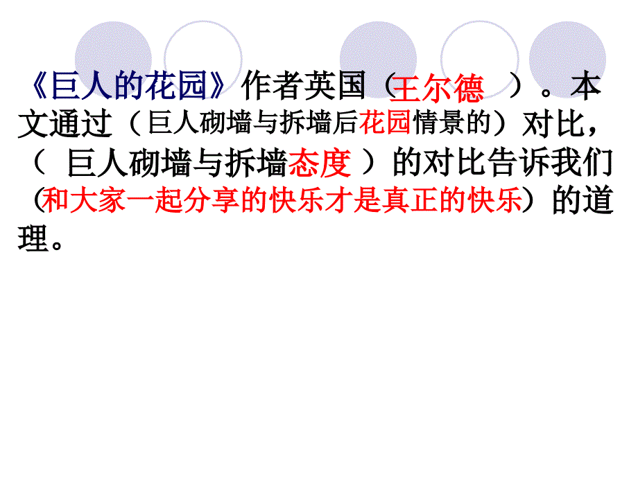 精编人教版语文四年级上第三单元复习课件_第4页