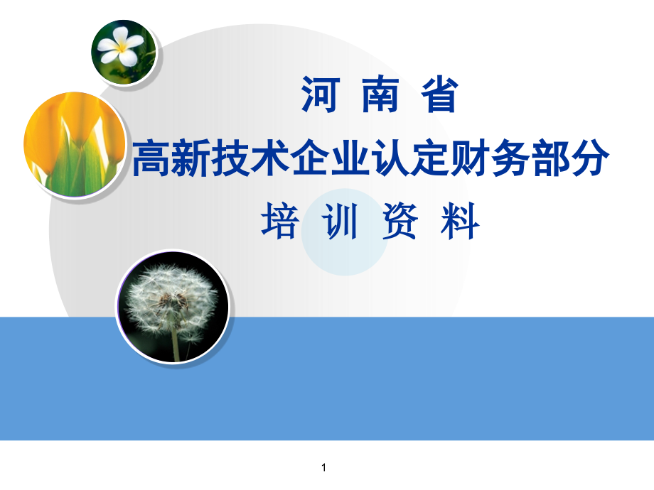 2016高新技术企业认定管理财务培训_第1页