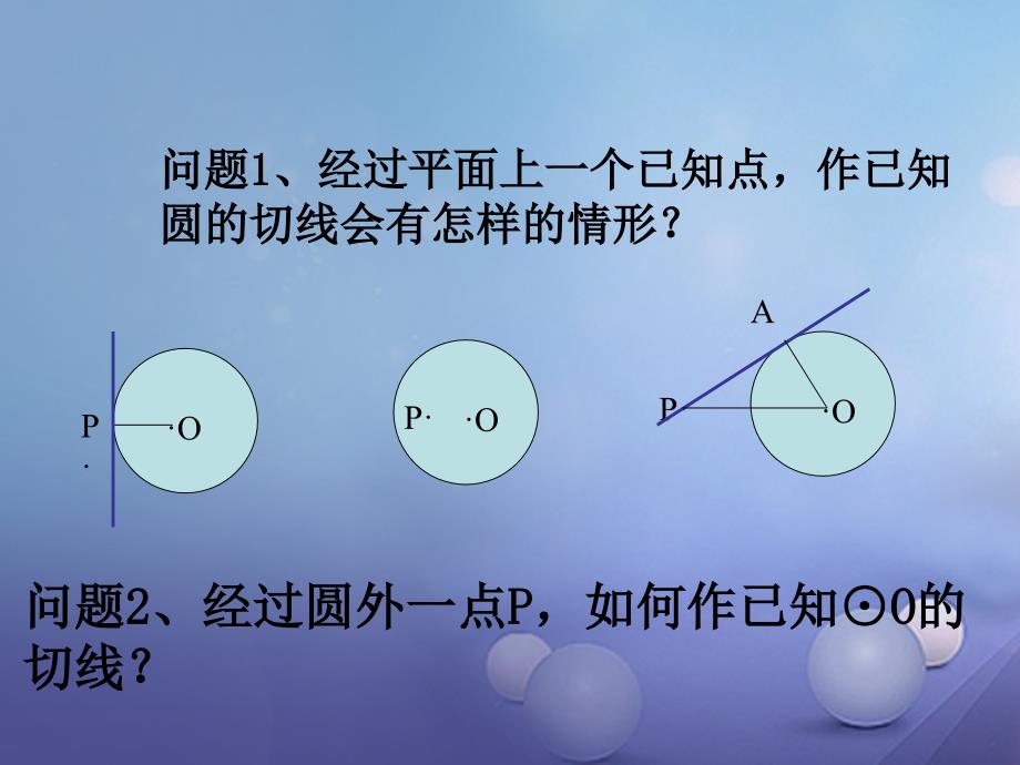 2017年安徽省六安市裕安区九年级数学下册244直线与圆的位置关系三切线长定理新版沪科版_第2页