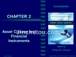 金融投资学(博迪)第八版第二章课件
