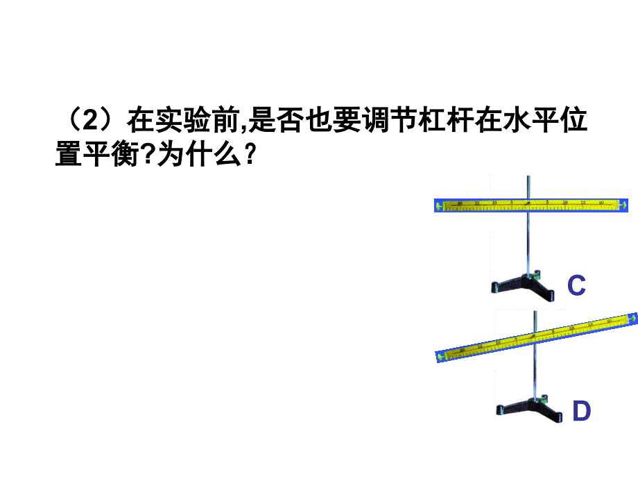 实验专题：探究杠杆平衡条件ppt课件_第2页