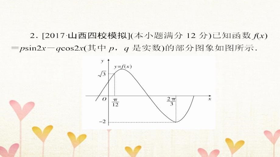 2018年高考数学复习解决方案真题与模拟单元重组卷重组七大题冲关——三角函数的综合问题文_第5页