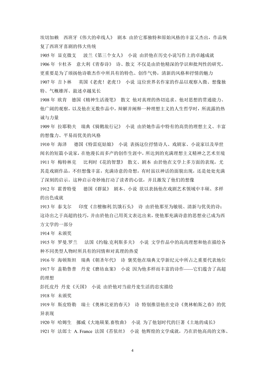 2014年度诺贝尔专项奖获得者及其简介大全_第4页