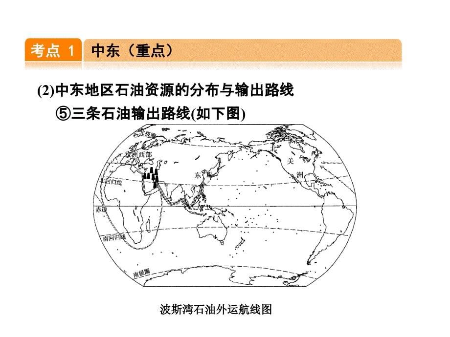 2018年中考地理复习课件第8讲东半球其他的地区和国家初中地理知识点总结_第5页