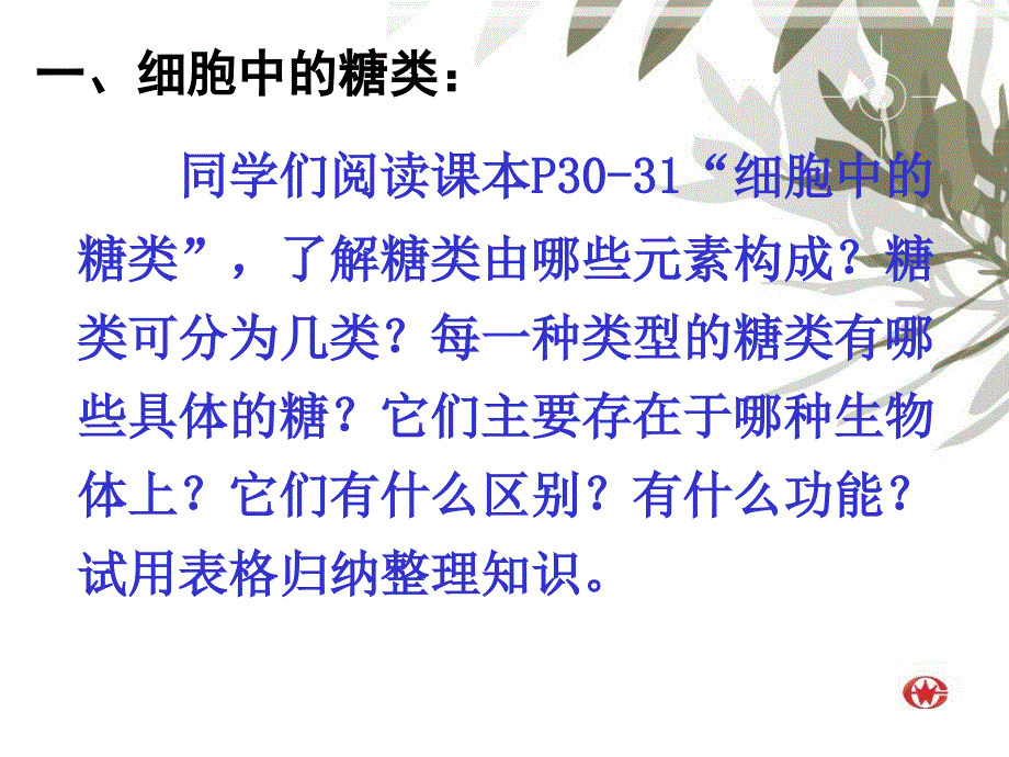 细胞中的糖类和脂质课件2（必修1）_第3页