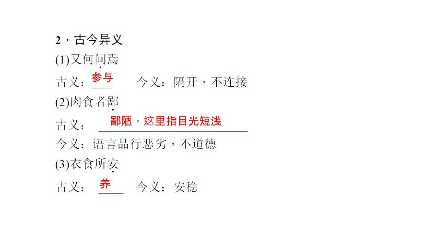 2018届中考语文福建第二部分阅读第二讲第2篇曹刿论战共40张_第4页