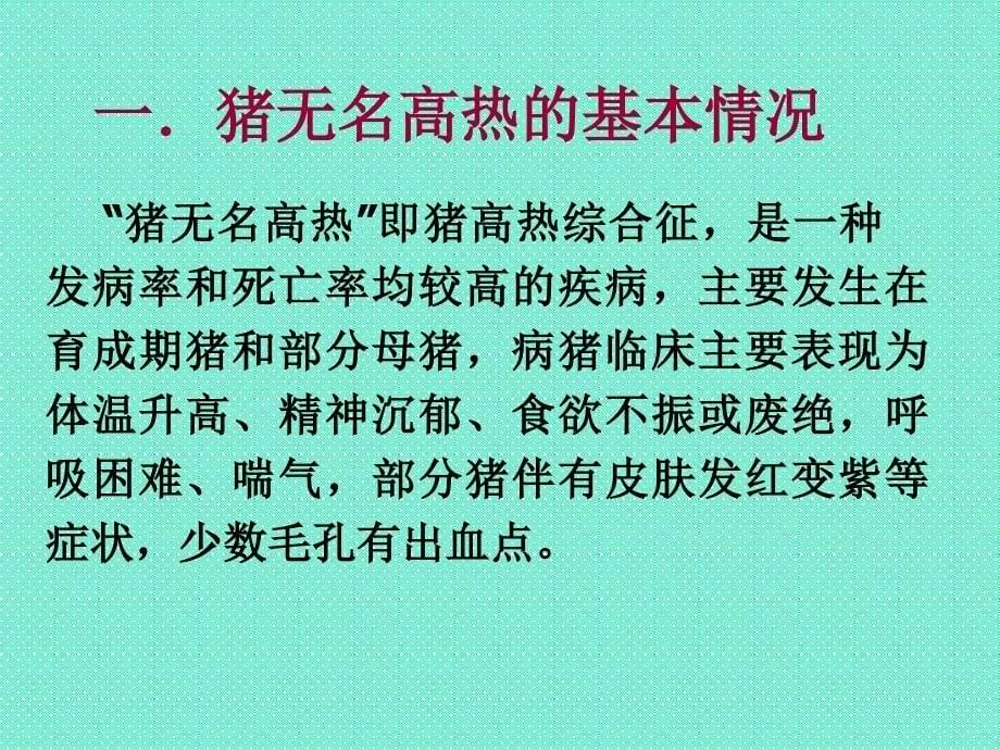 猪蓝耳病整体分析及应对措施-河北科技师范学院动物科技学院任凯莎_第5页