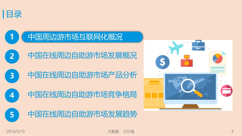 2016年中国在线周边自助游市场专题研究报告_第3页