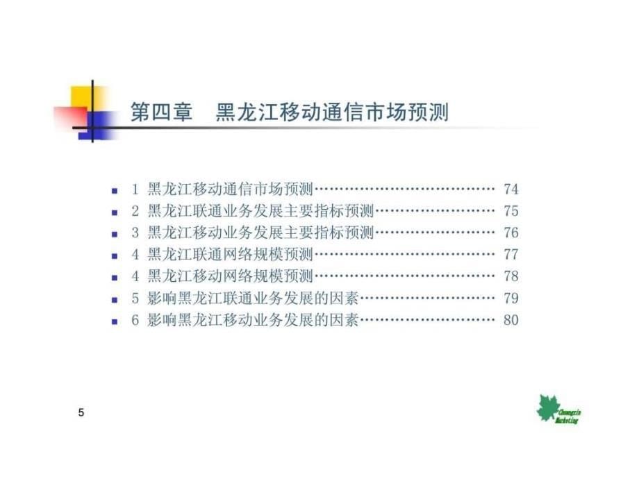 2017年中国联通黑龙江分公司经营分析报告_第5页