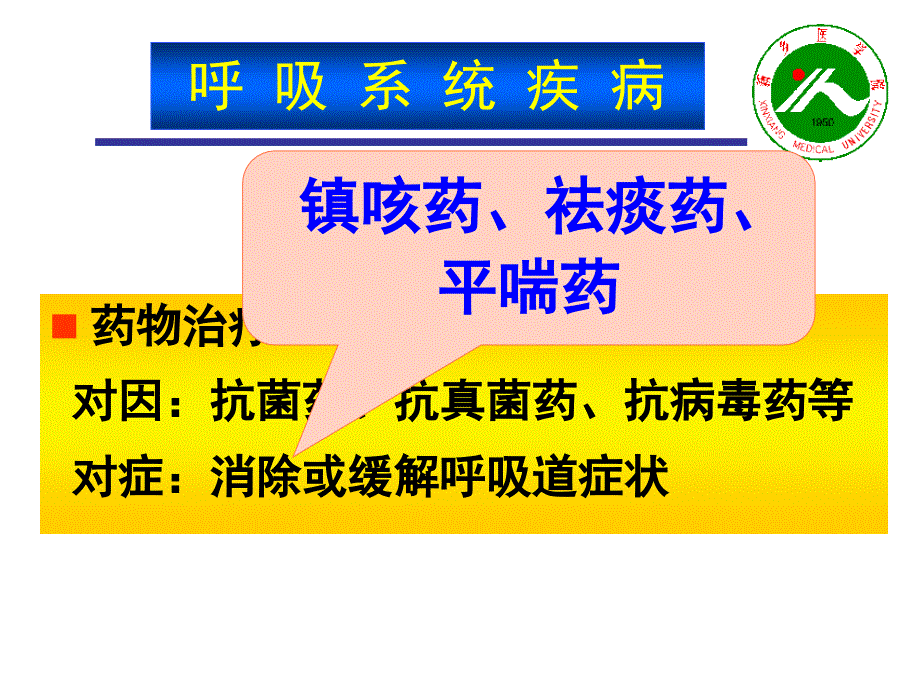 作用于呼吸系统的药物1学时课件_第4页