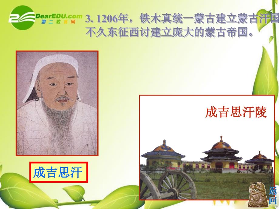 七年级历史第十二课-蒙古的兴起和元朝的建立幻灯片人教版_第4页