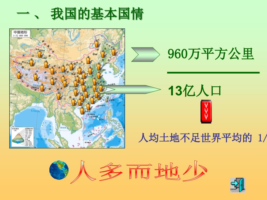 八年级地理中国的土地资源幻灯片_第2页