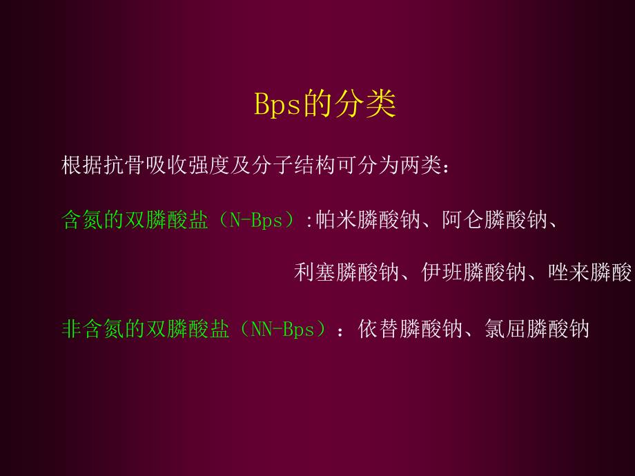 双膦酸盐类药物临床的应用课件_第4页