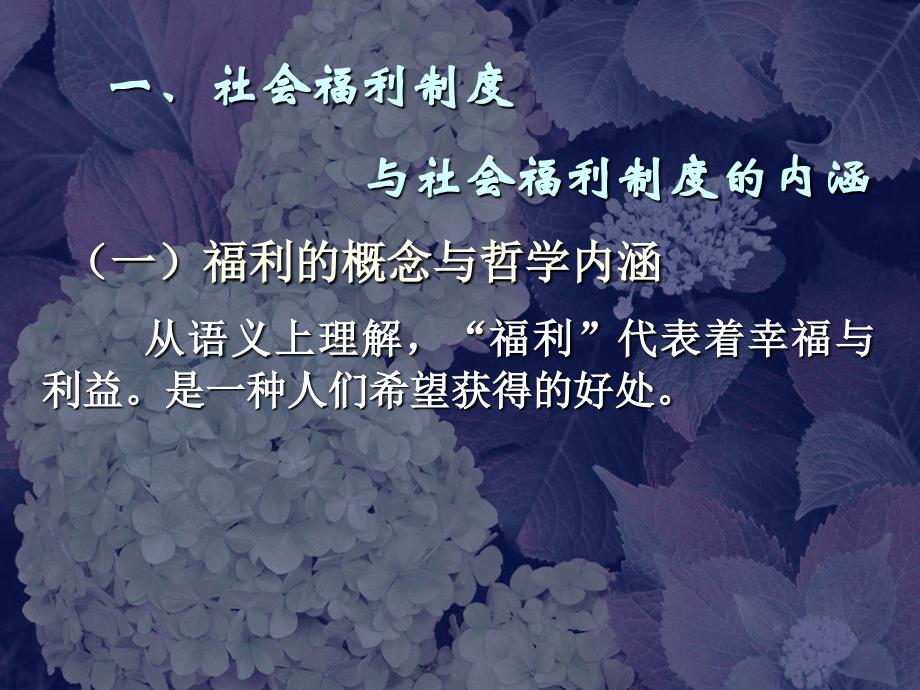 ppt-教学要求：了解：试述社会福利的内涵与功能理解：社会工作_第3页