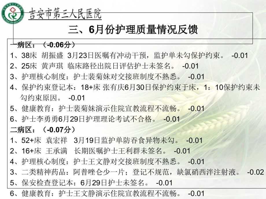 2017年6月份护理质量控制汇报课件_第5页