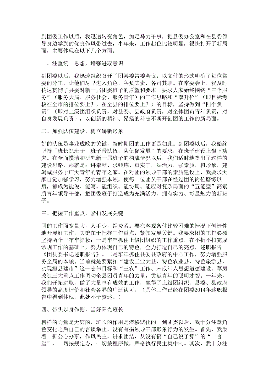 团县委述职报告材料_第3页