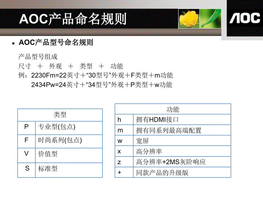 aoc培训手册02(产品概述)_第4页