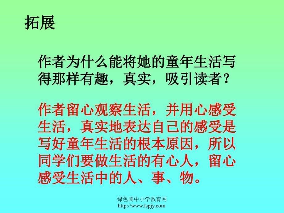 nyxaaa人教版五年级语文下册《祖父的园子》课件ppt.ppt_第5页