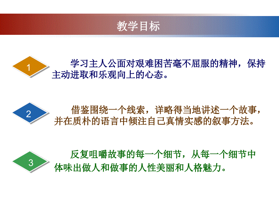 良平《一碗清汤荞麦面》蛎刘自书的幻灯片_第2页